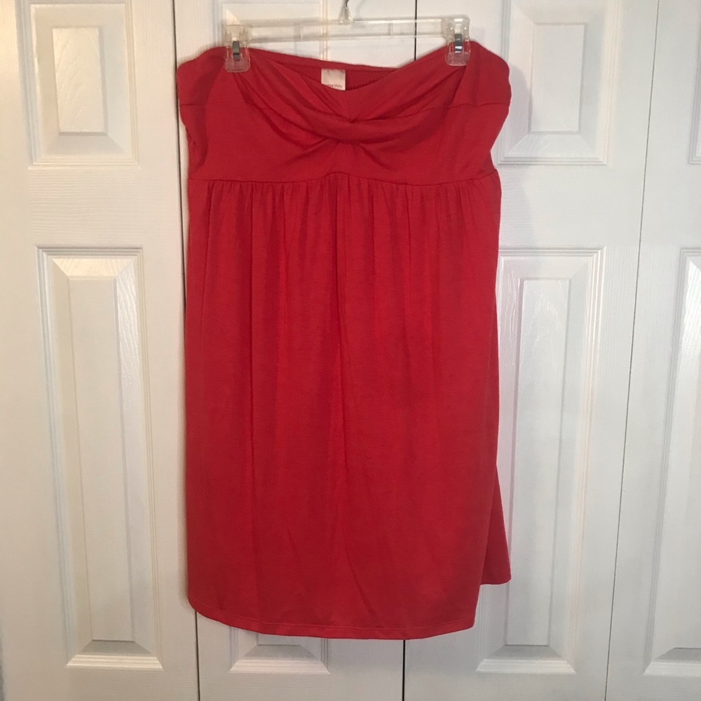 Strapless Merona dress/coverup